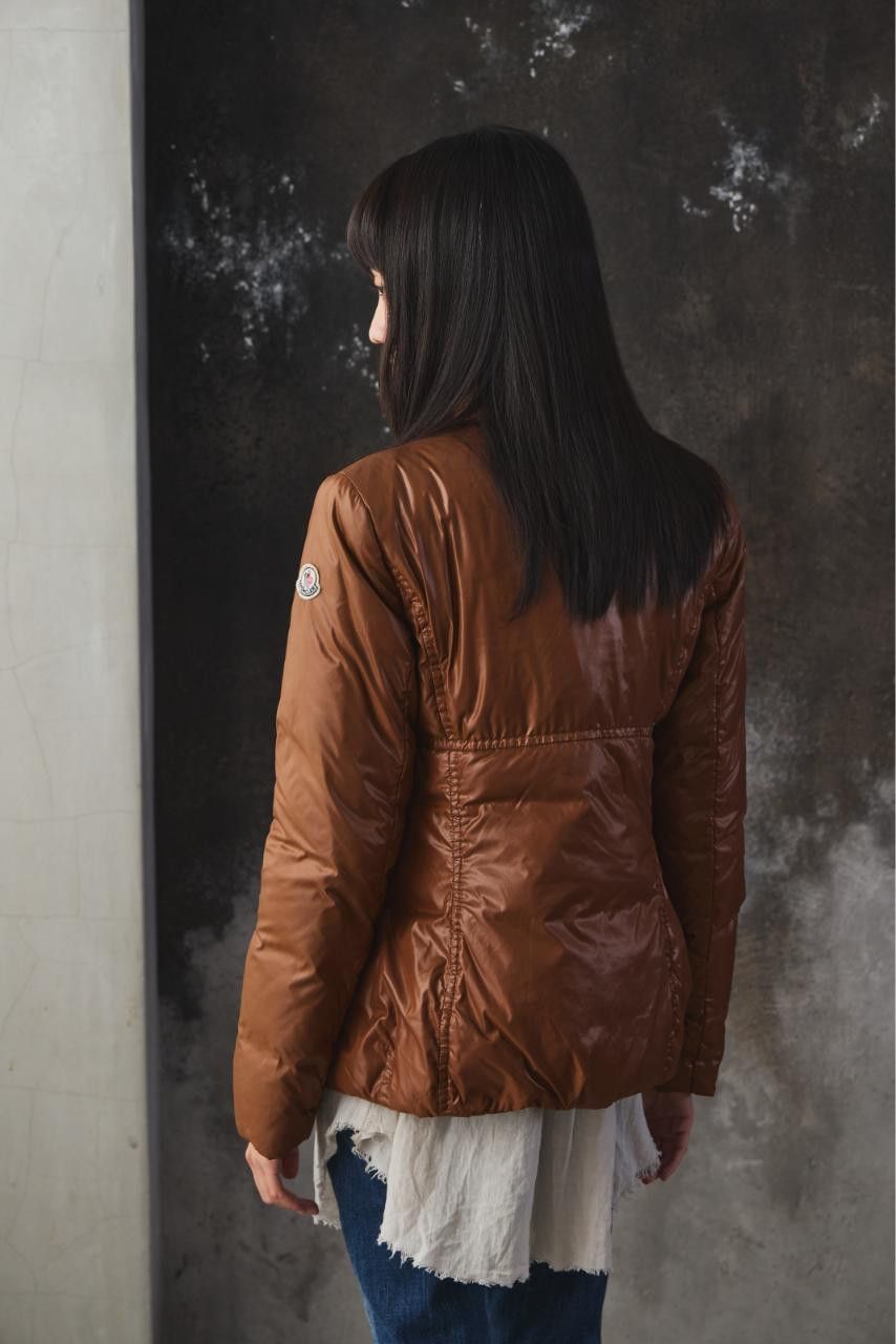 Moncler MONCLER AMANDINE Women's Down Jacket Brown Size M / US 6-8 / IT 42-44 - 5 Thumbnail