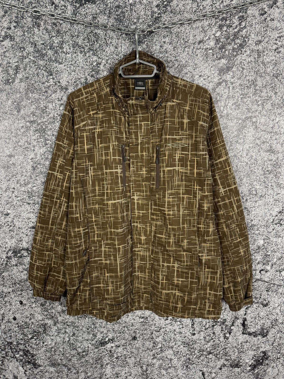 Umbro Men’s UMBRO Vintage Jacket Official Product Windbreaker XL Size US XL / EU 56 / 4 - 1 Thumbnail