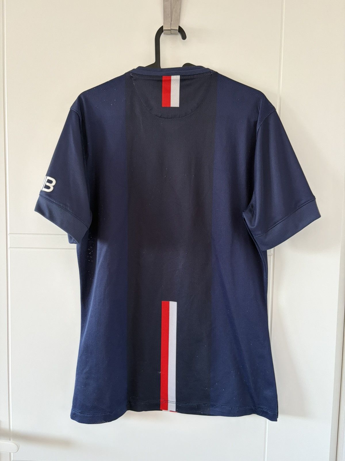 Nike PSG nike 2014/2015 home Match Soccer Jersey Size US M / EU 48-50 / 2 - 7 Thumbnail