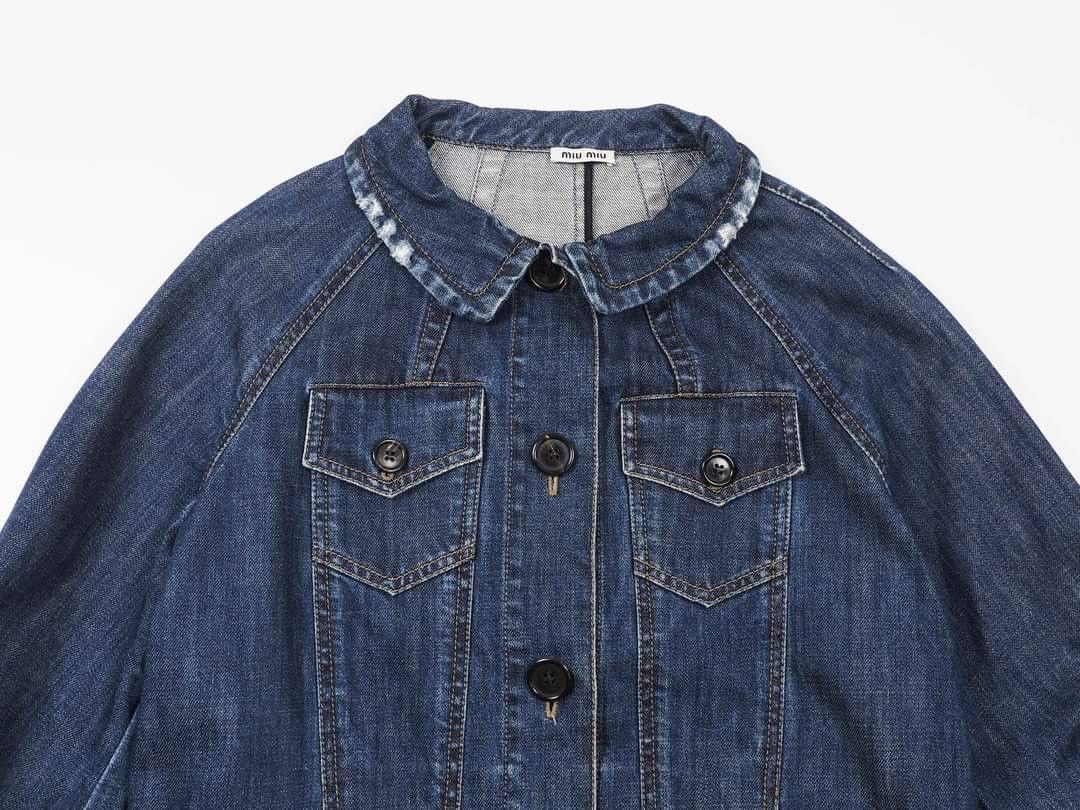 Miu Miu Miu Miu denim jacket Size XS / US 0-2 / IT 36-38 - 12 Thumbnail