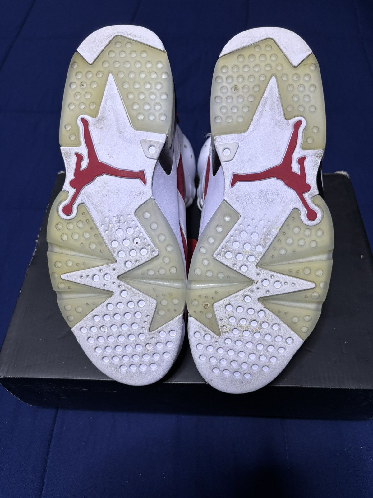 Jordan Brand Jordan 6 Retro OG Carmine 2021 Size 8.5 Size US 8.5 / EU 41-42 - 5 Thumbnail