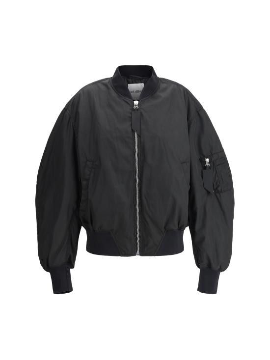 ジャケット THE ATTICO Women Jackets 250WCB00070PLL001AA 828 GREEN Anja'' military green bomber for Women | THE ATTICO®