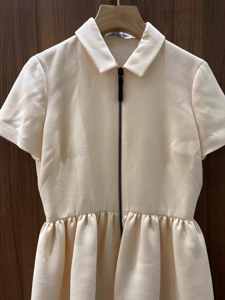 Dior Dior Beige dress Size XS / US 0-2 / IT 36-38 - 3 Thumbnail