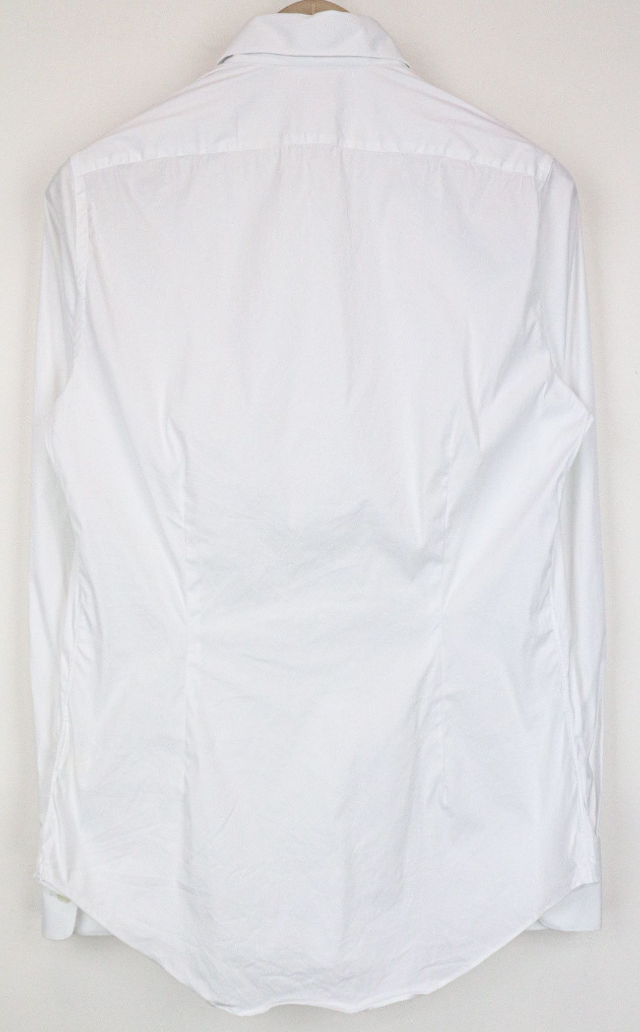 Suitsupply 2XS Extra Slim White Cotton Cutaway Shirt 79427 Size US XXS / EU 40 - 2 Thumbnail