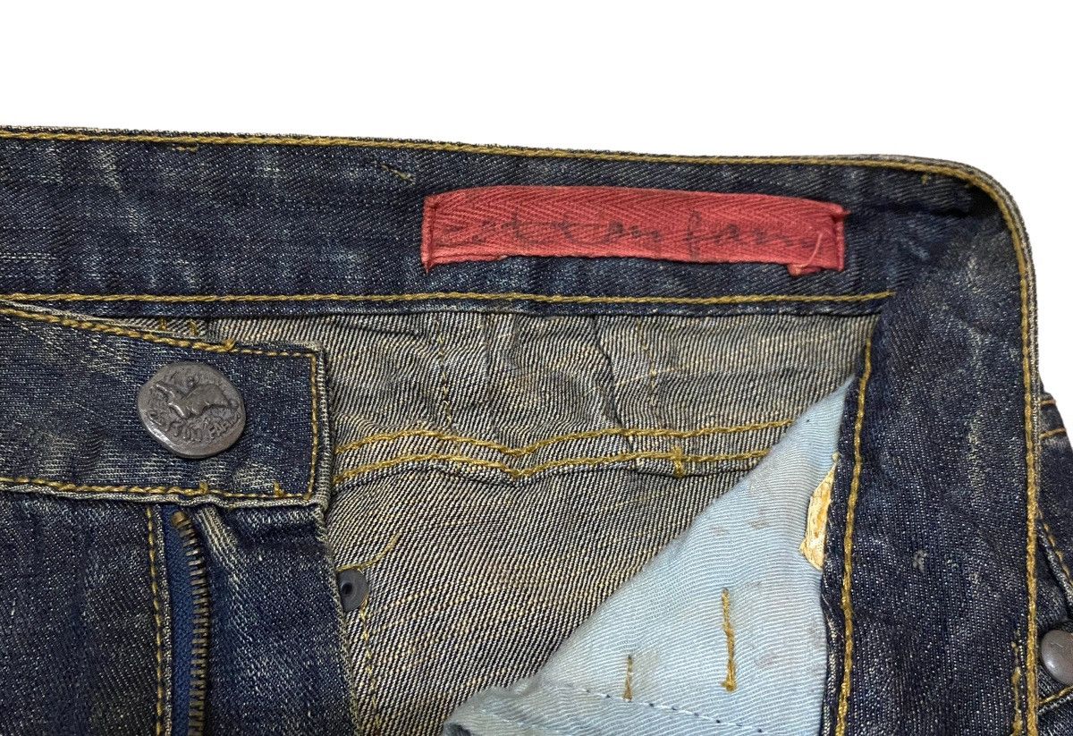 If Six Was Nine Rare Design Vintage Japanese Brand Cotton Farm Jeans 1990s Size US 32 / EU 48 - 7 Thumbnail