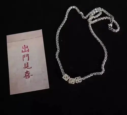 Jewelry Dice Pendant Necklace Size ONE SIZE - 4 Thumbnail