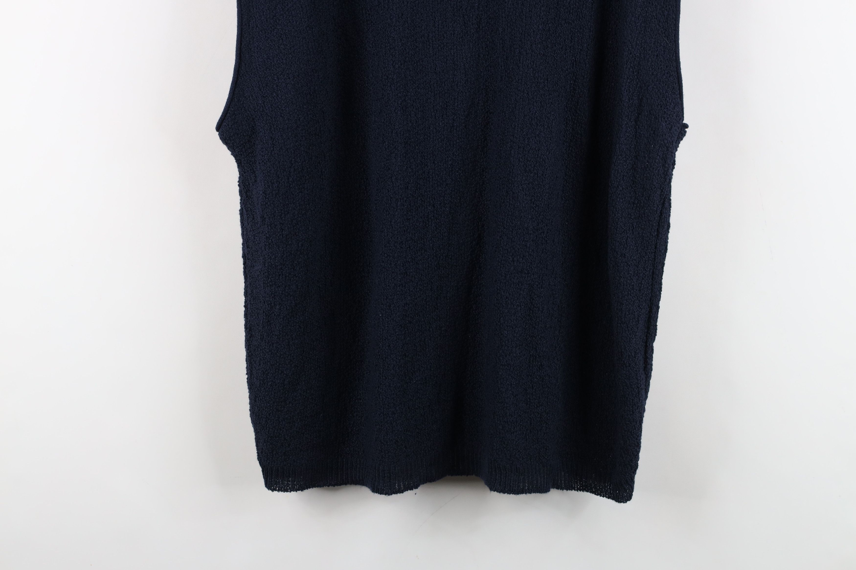 Vintage Vintage 90s Streetwear Thermal Crochet Knit Sweater Vest USA Size US L / EU 52-54 / 3 - 9 Thumbnail