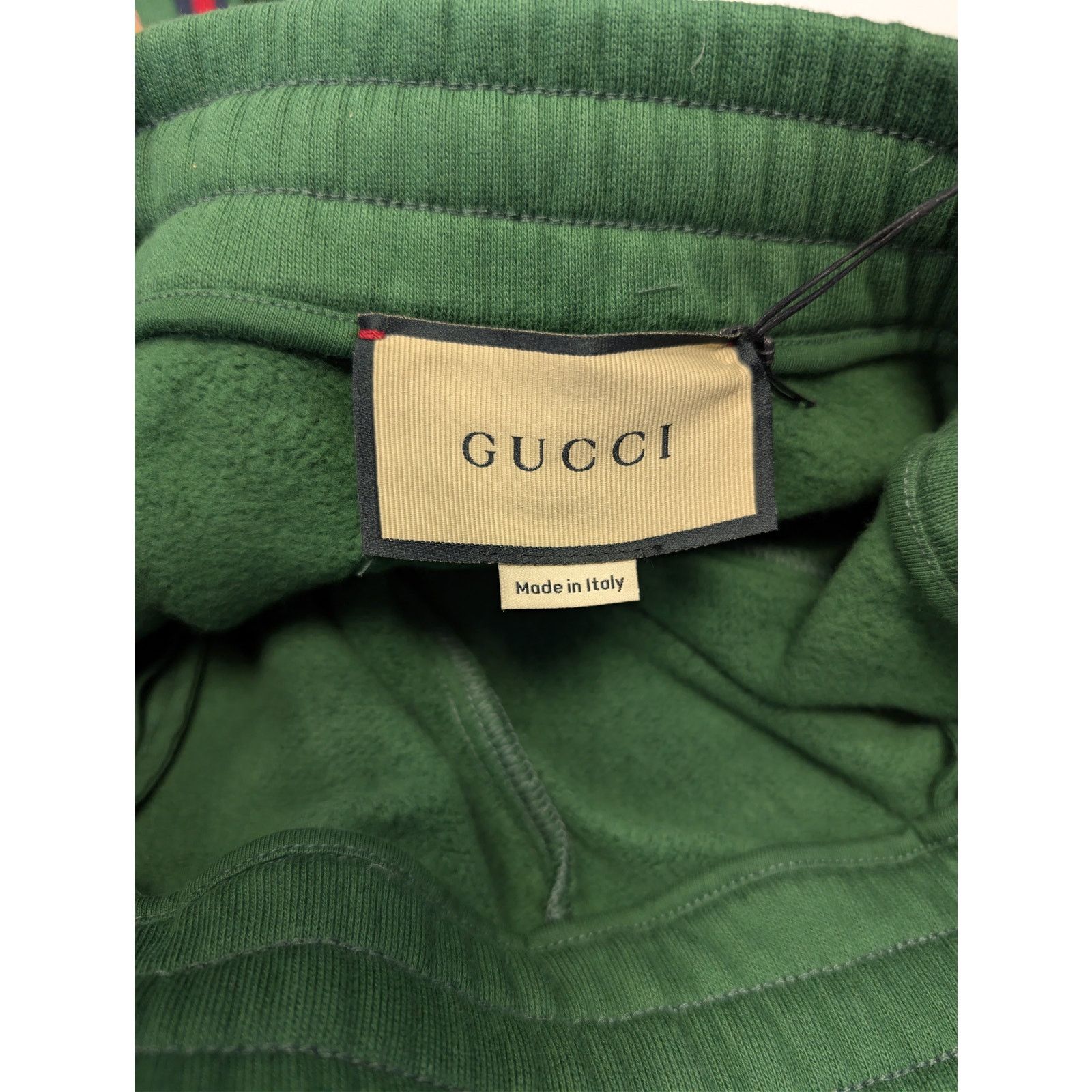 Gucci o1rshd1 Cotton Jersey Jogging Pants with Web Stripe in Green Size US 40 / EU 56 - 15 Thumbnail