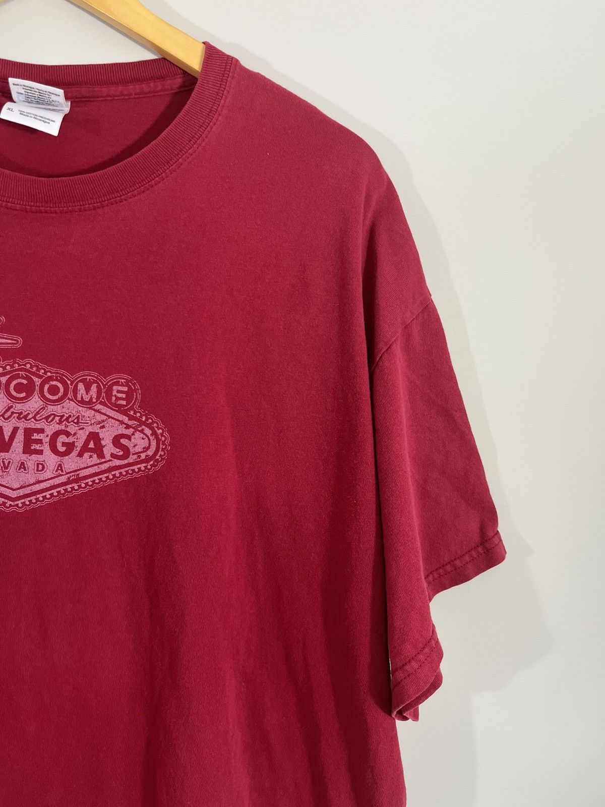 Vintage Distressed Welcome To Las Vegas Faded Tee Size US XL / EU 56 / 4 - 3 Thumbnail