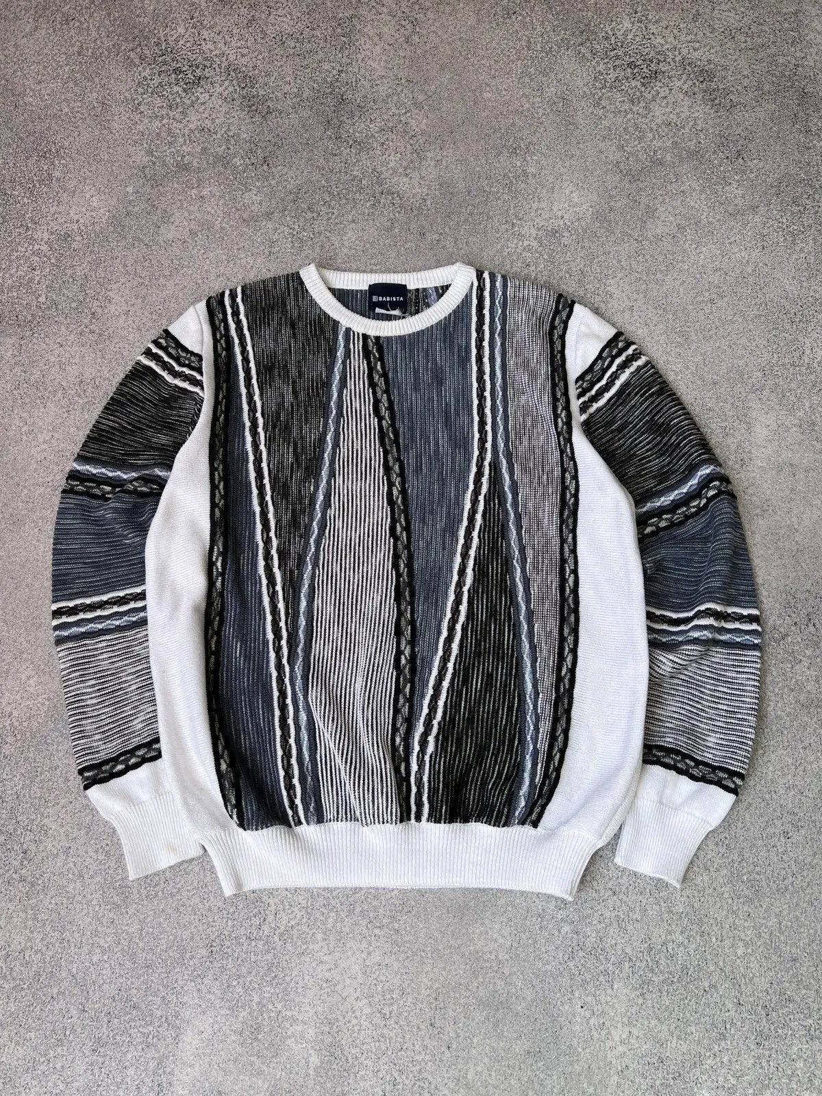 Designer × Vintage Vintage Y2k Diesel Style Archival Pullover Size US L / EU 52-54 / 3 - 5 Thumbnail
