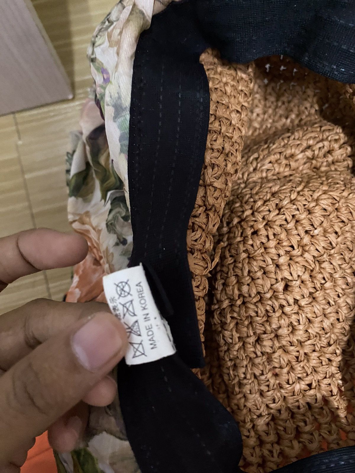 Japanese Brand Japanese Brand Knit Bucket Hat Size ONE SIZE - 5 Thumbnail