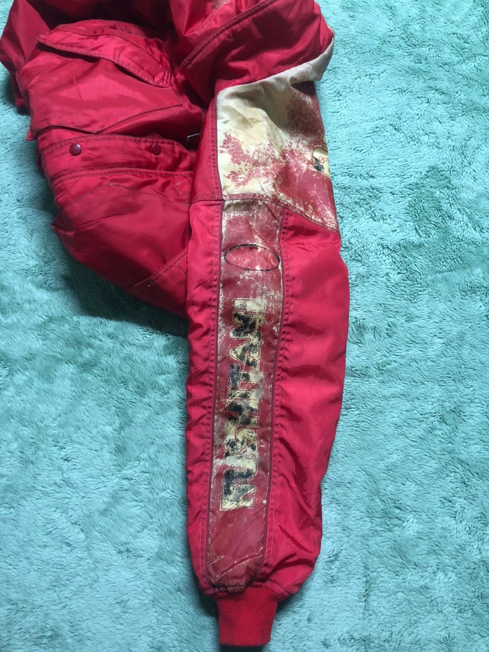Japanese Brand VINTAGE KUSHITANI HAMAMATSU NYLON DOUBLE ZIP RIDE JACKET Size US M / EU 48-50 / 2 - 8 Thumbnail