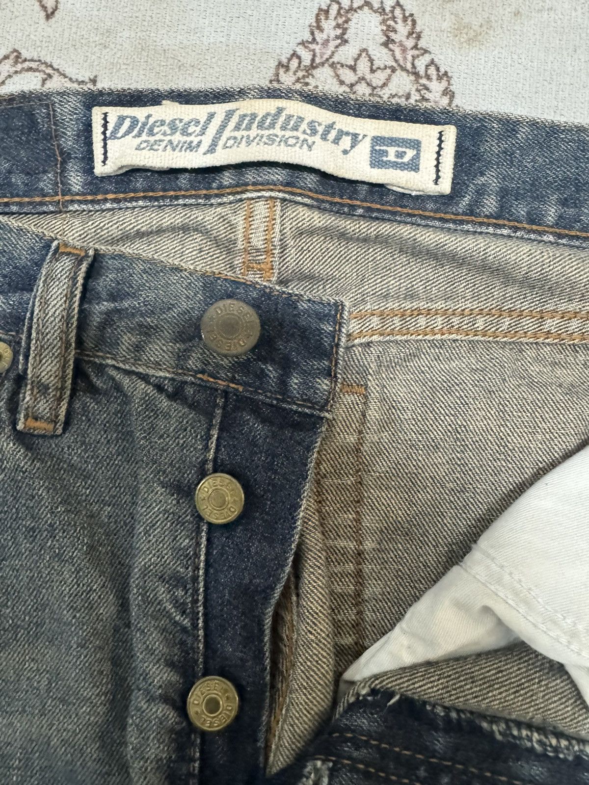 Vintage Vintage Diesel Industry Mudwash Denim Size US 30 / EU 46 - 9 Thumbnail
