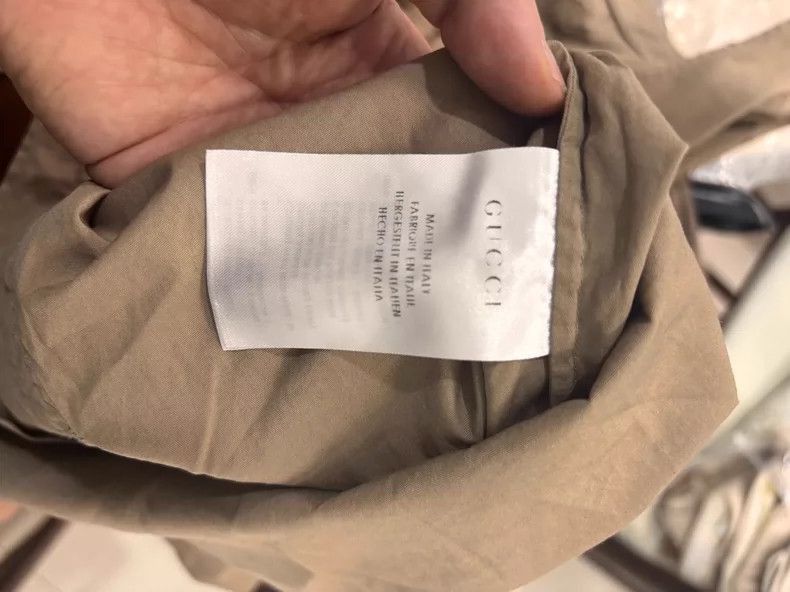 Gucci Gucci Long Sleeve Military Shirt-2506 Size US M / EU 48-50 / 2 - 8 Thumbnail