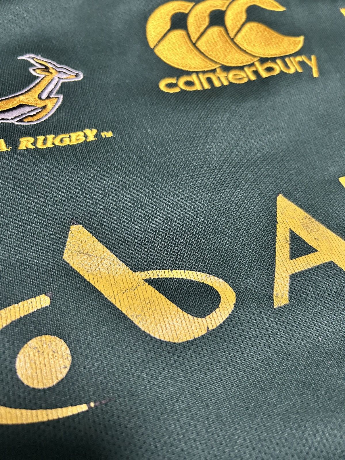 Canterbury of New Zealand Vintage SA Rugby CCC jersey Canterbury size S-M Size US S / EU 44-46 / 1 - 8 Thumbnail