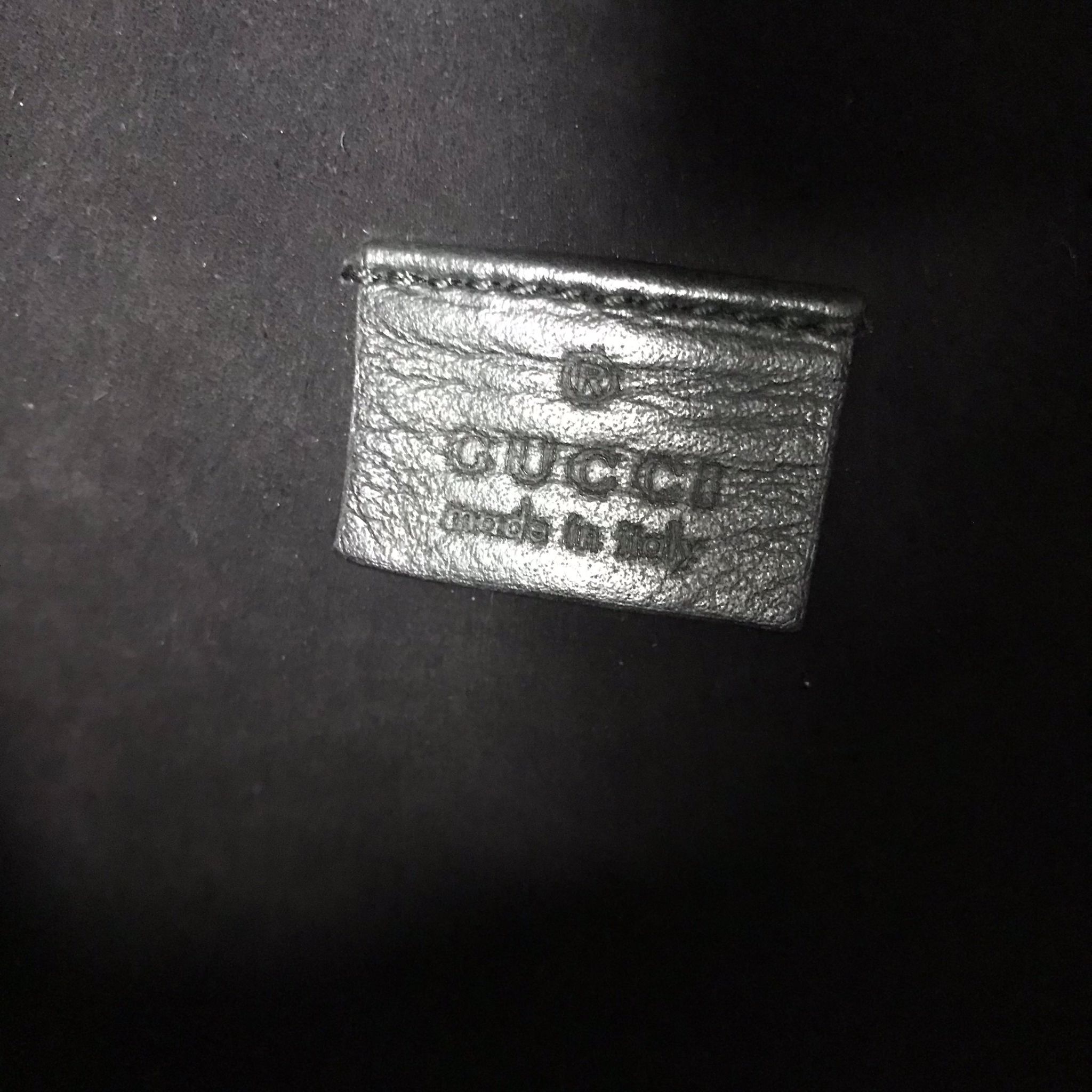 Gucci Gucci Dionysus GG Supreme Black Suede Medium Size ONE SIZE - 7 Thumbnail