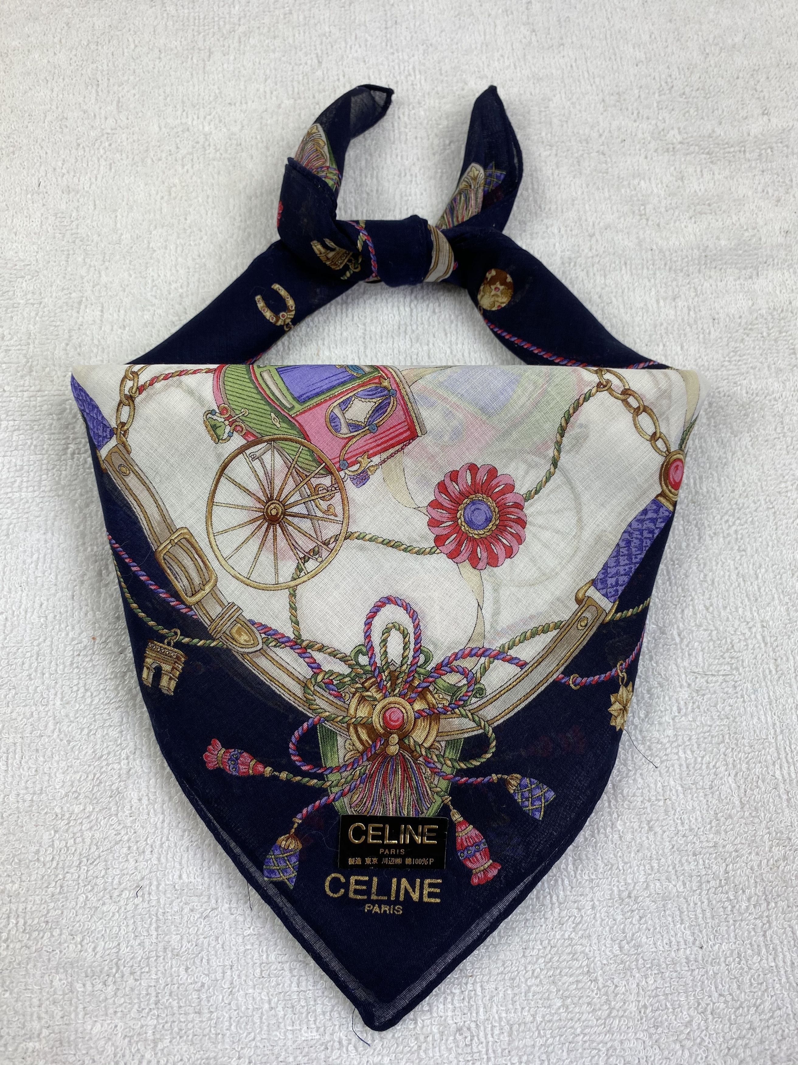 Celine Celine Bandana / Handkerchief / Neckerchief Size ONE SIZE - 1 Thumbnail