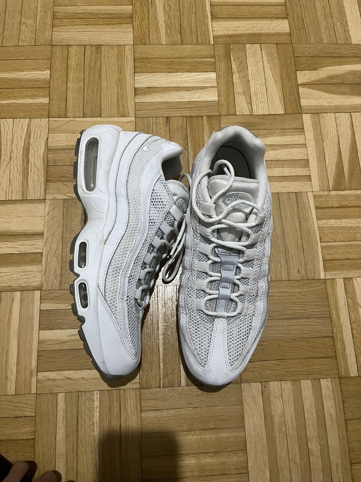 Nike Air max 95 white Size US 9.5 / EU 42-43 - 1 Thumbnail