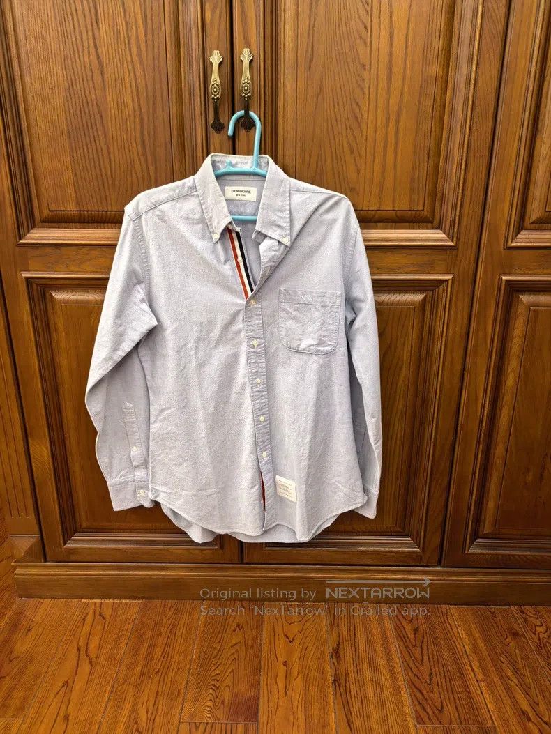 Thom Browne Thom Browne Striped shirt Size US L / EU 52-54 / 3 - 1 Thumbnail