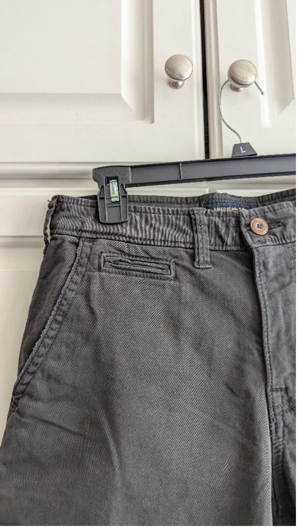 American Eagle Outfitters Men's American Eagle Classic Shorts Size 28 Gray Size US 28 / EU 44 - 3 Thumbnail