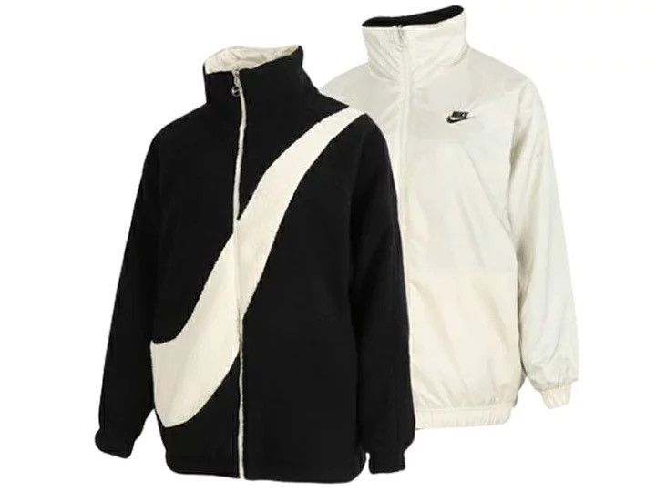 Nike Nike Reversible Sherpa Jacket Size US L / EU 52-54 / 3 - 1 Thumbnail