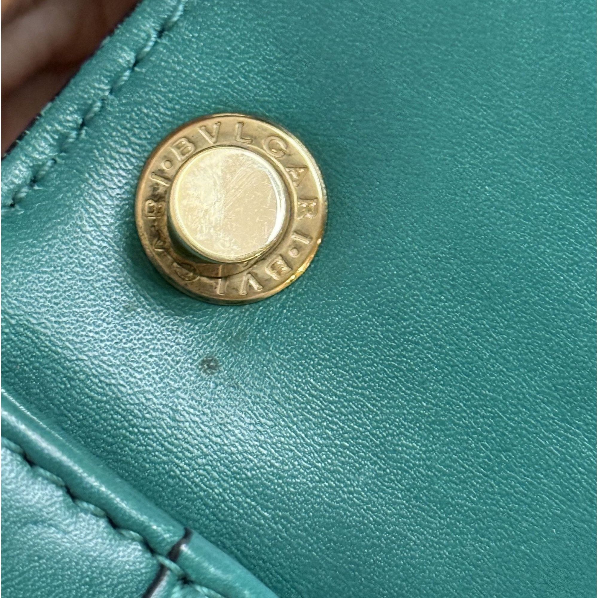 Bvlgari Bvlgari Serpenti Forever Emerald Green Leather Crossbody Bag Size ONE SIZE - 13 Thumbnail