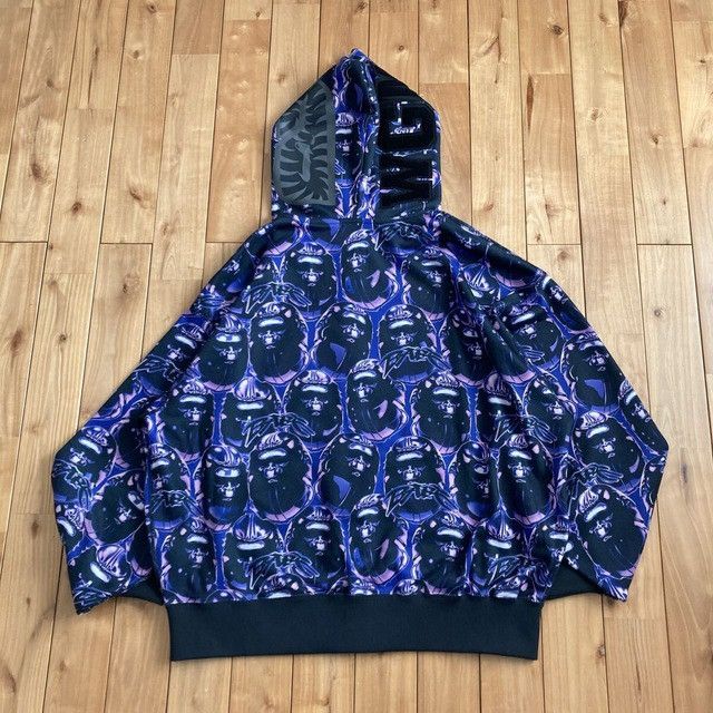 Bape BAPE APE HEAD GRAFFITI SHARK FULL ZIP HOODIE a bathing ape Size US XL / EU 56 / 4 - 5 Thumbnail