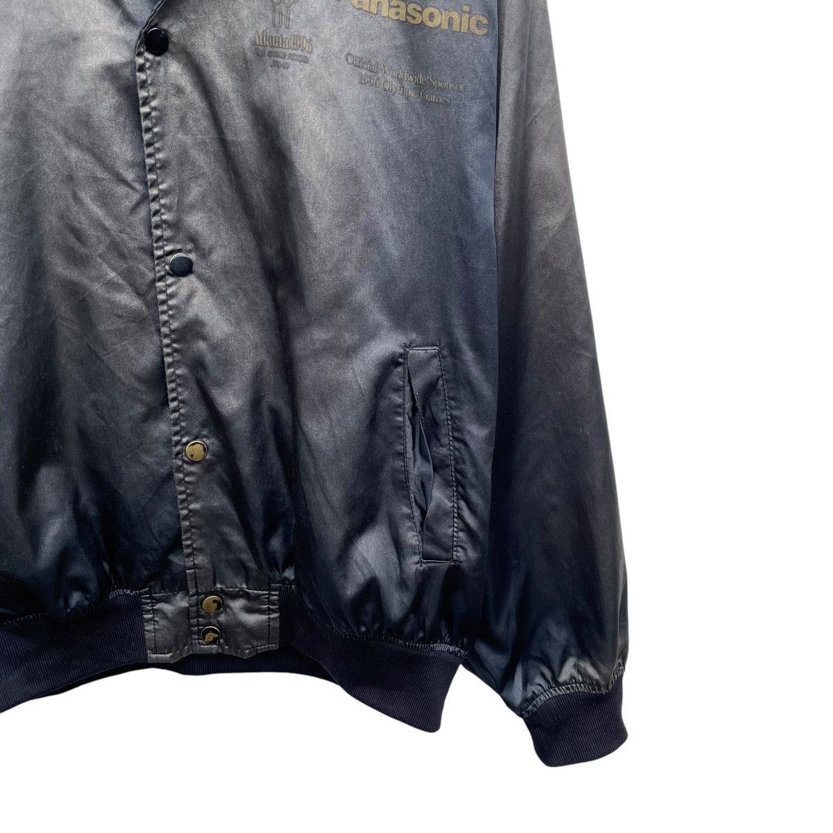 Japanese Brand × USA Olympics Vintage Faded Panasonic Bomber Jacket Size US M / EU 48-50 / 2 - 5 Thumbnail