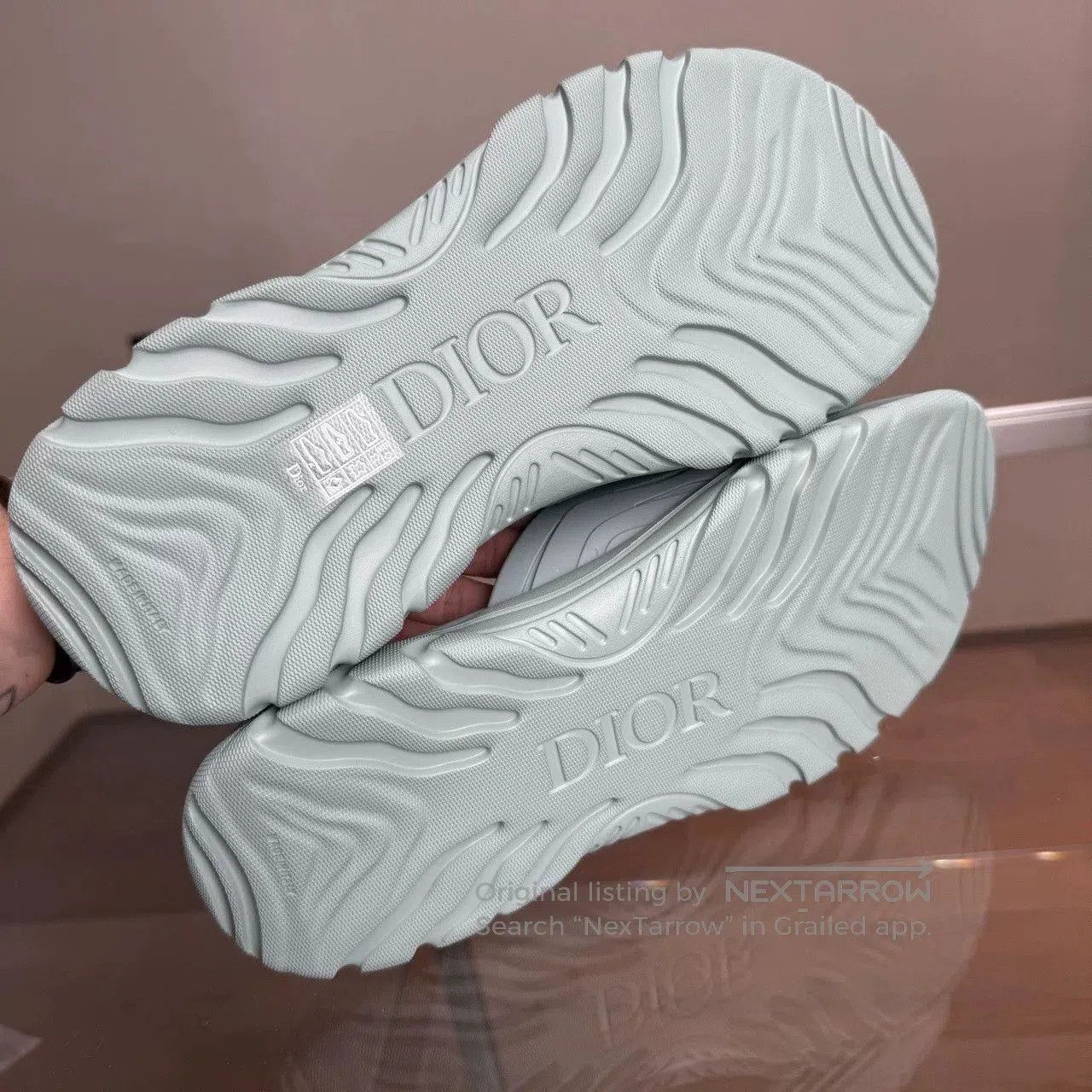Dior Dior Monogram Print Slippers. Size US 8 / EU 41 - 6 Thumbnail