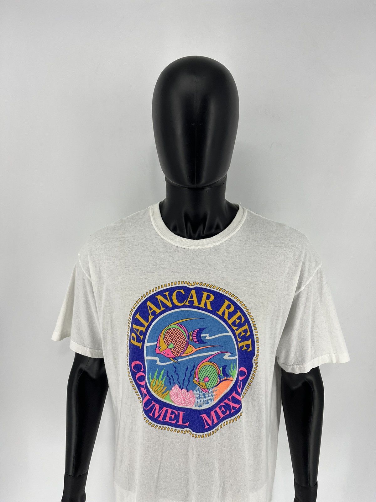 Other Vintage Cozumel Mexico Shirt 2XL White Palancar Reef Fish Size US XL / EU 56 / 4 - 6 Thumbnail