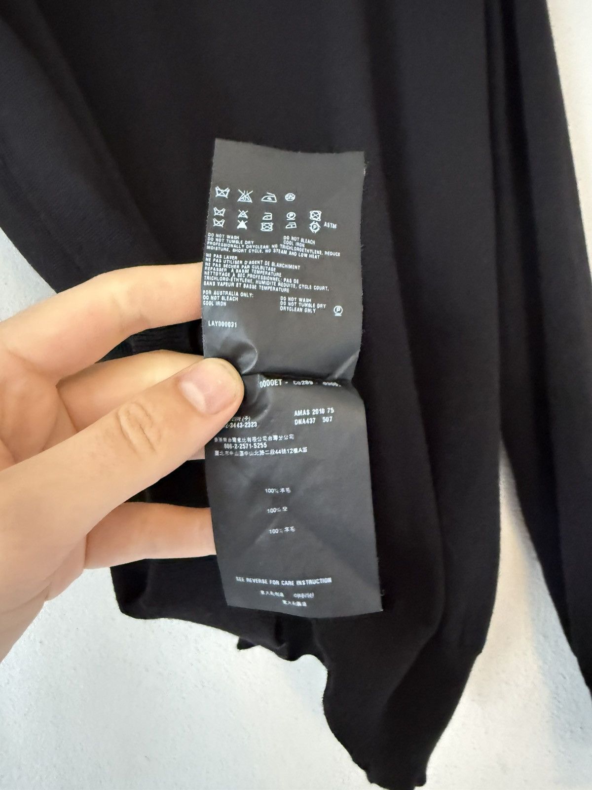 Prada Prada Black Wool Cardigan – Made in Italy, Size 54 Size US L / EU 52-54 / 3 - 7 Thumbnail
