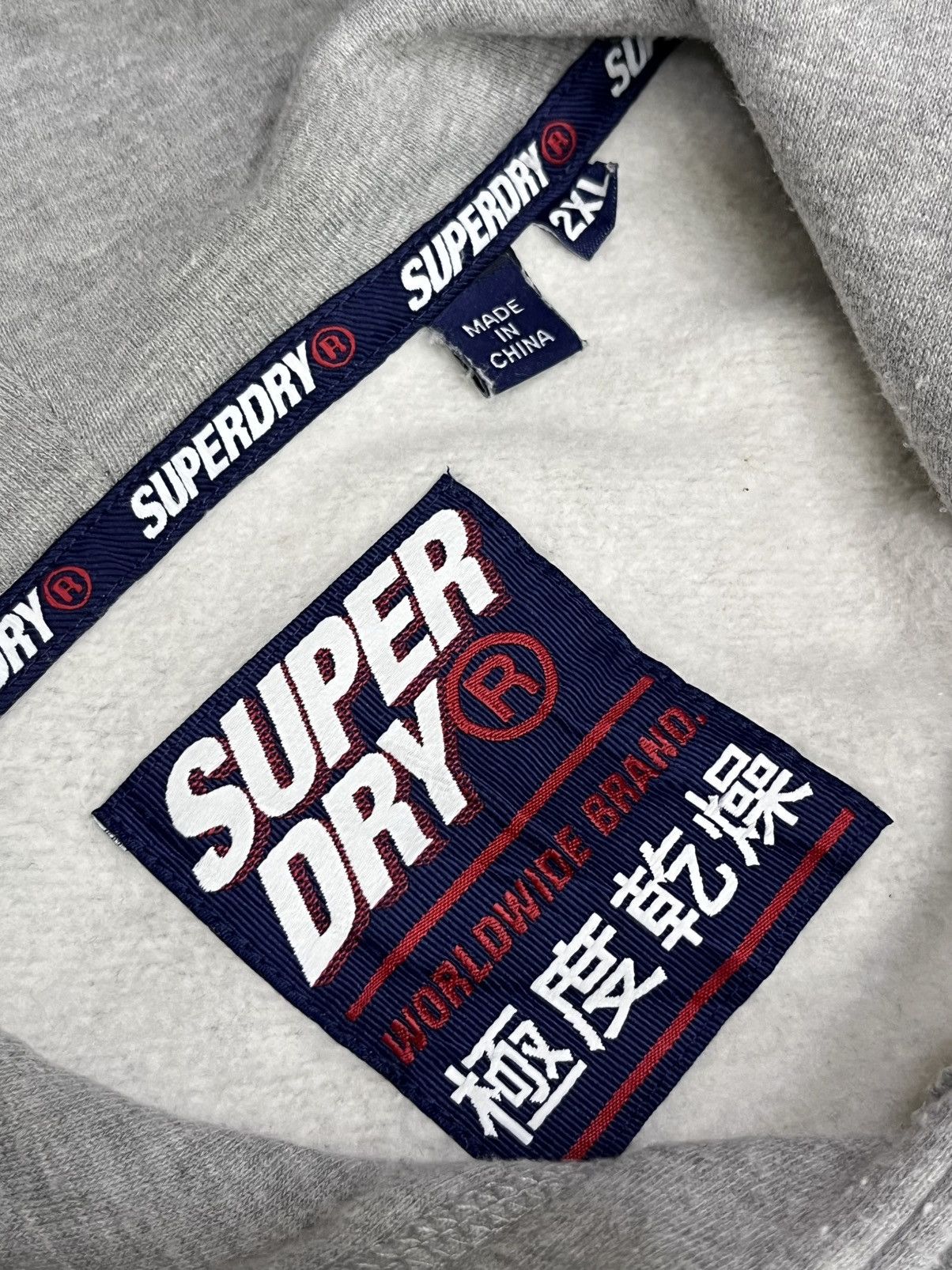 Superdry Superdry Retro Sport Logo Hoodie - Grey Marl Size US L / EU 52-54 / 3 - 6 Thumbnail