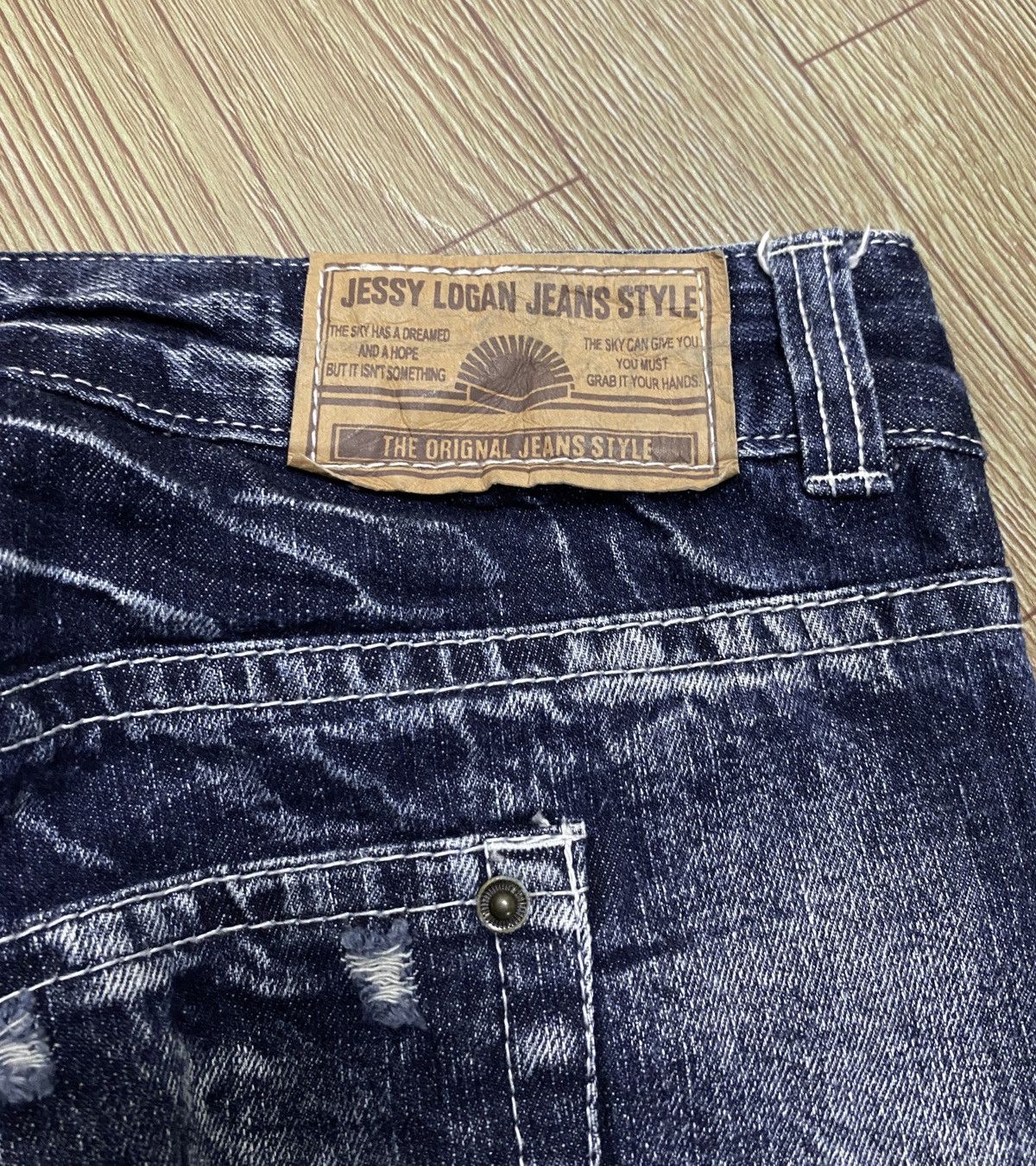 Japanese Brand Very Rare Vintage Japanese Brand Jessy Logan Jeans 1990s Size US 31 - 8 Thumbnail