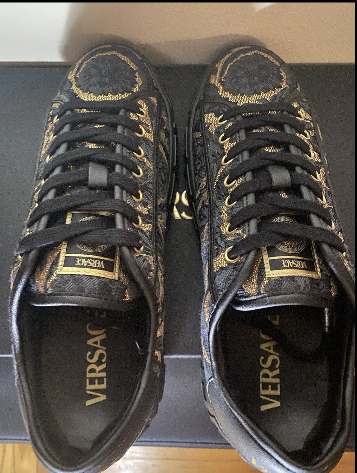 Versace Versace baroque greca sneakers Size US 8 / EU 41 - 5 Thumbnail