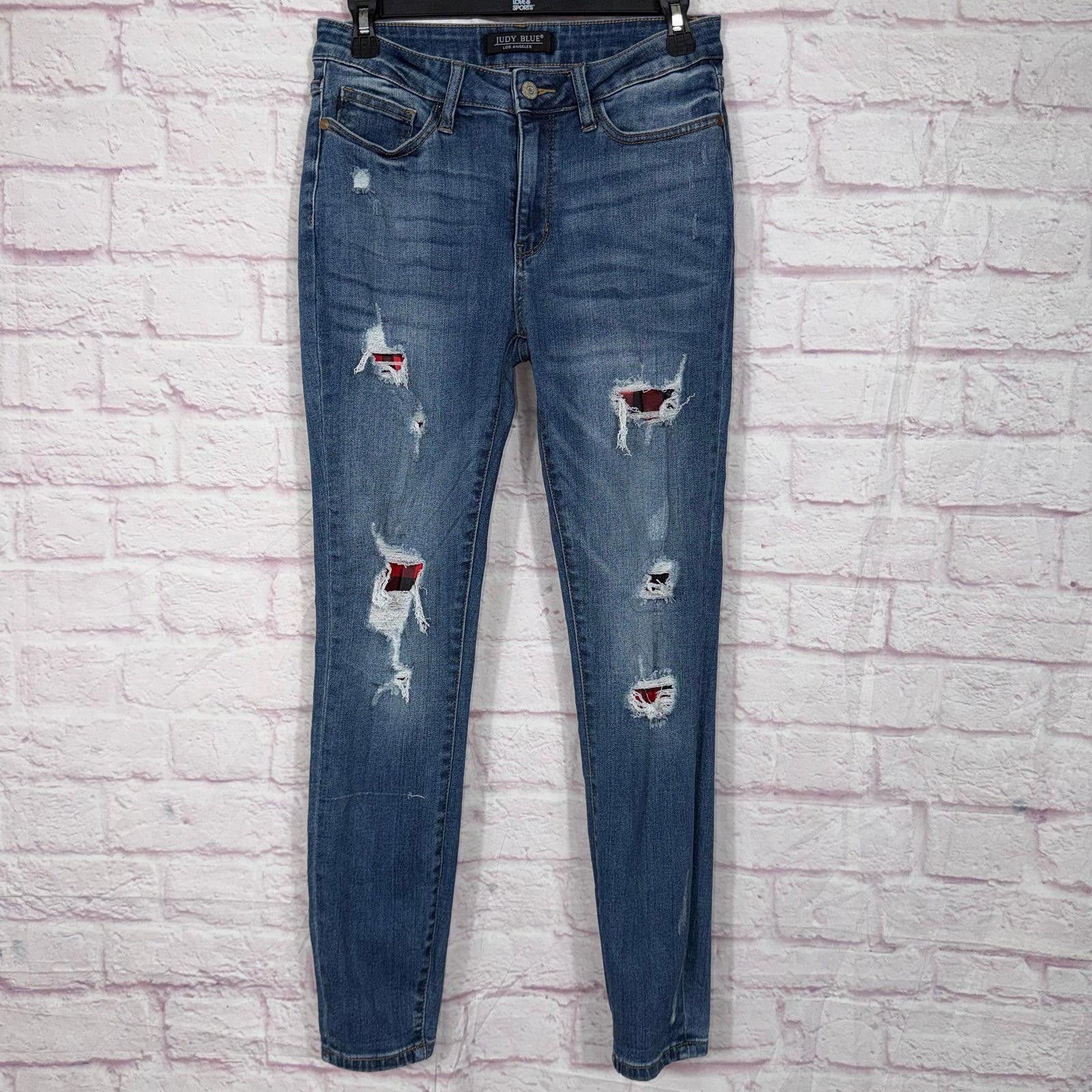 Other Judy Blue Size 5/27 Distressed Skinny Jeans Size 27" / US 4 / IT 40 - 1 Thumbnail