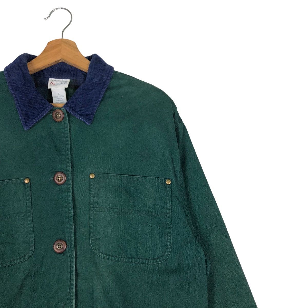 Japanese Brand 🔥Vtg Chore Jacket Hasting & Smith Blanket Lining Tartan Size US S / EU 44-46 / 1 - 6 Thumbnail