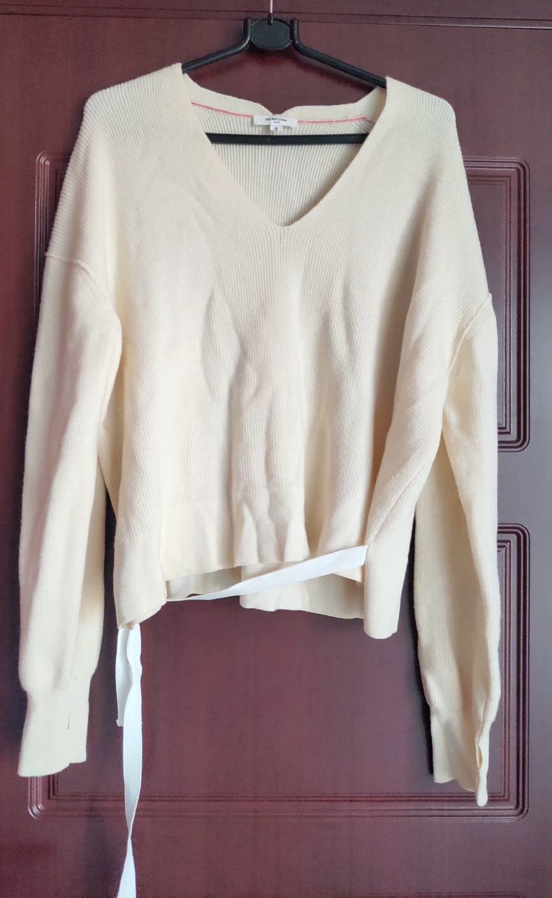 Helmut Lang HELMUT LANG woollen sweater Size S / US 4 / IT 40 - 2 Thumbnail