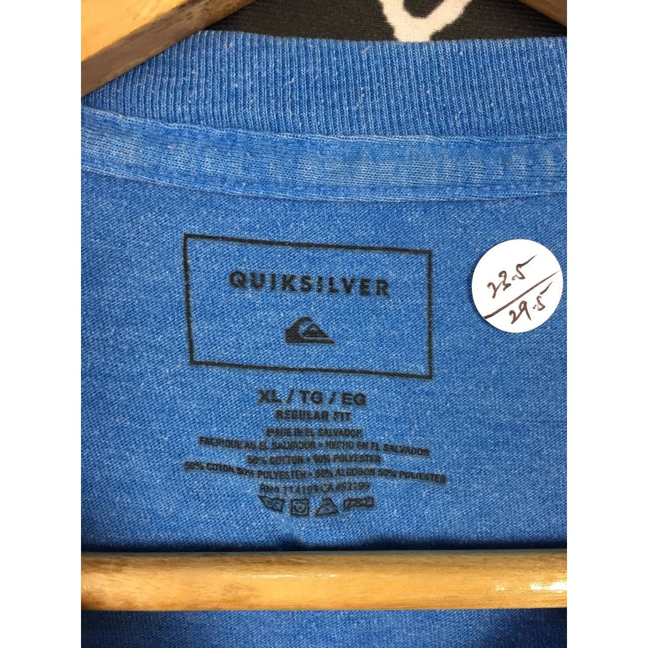 Quiksilver Quiksilver Center Logo Surf Skate Regular Fit Tee Size US XL / EU 56 / 4 - 10 Thumbnail