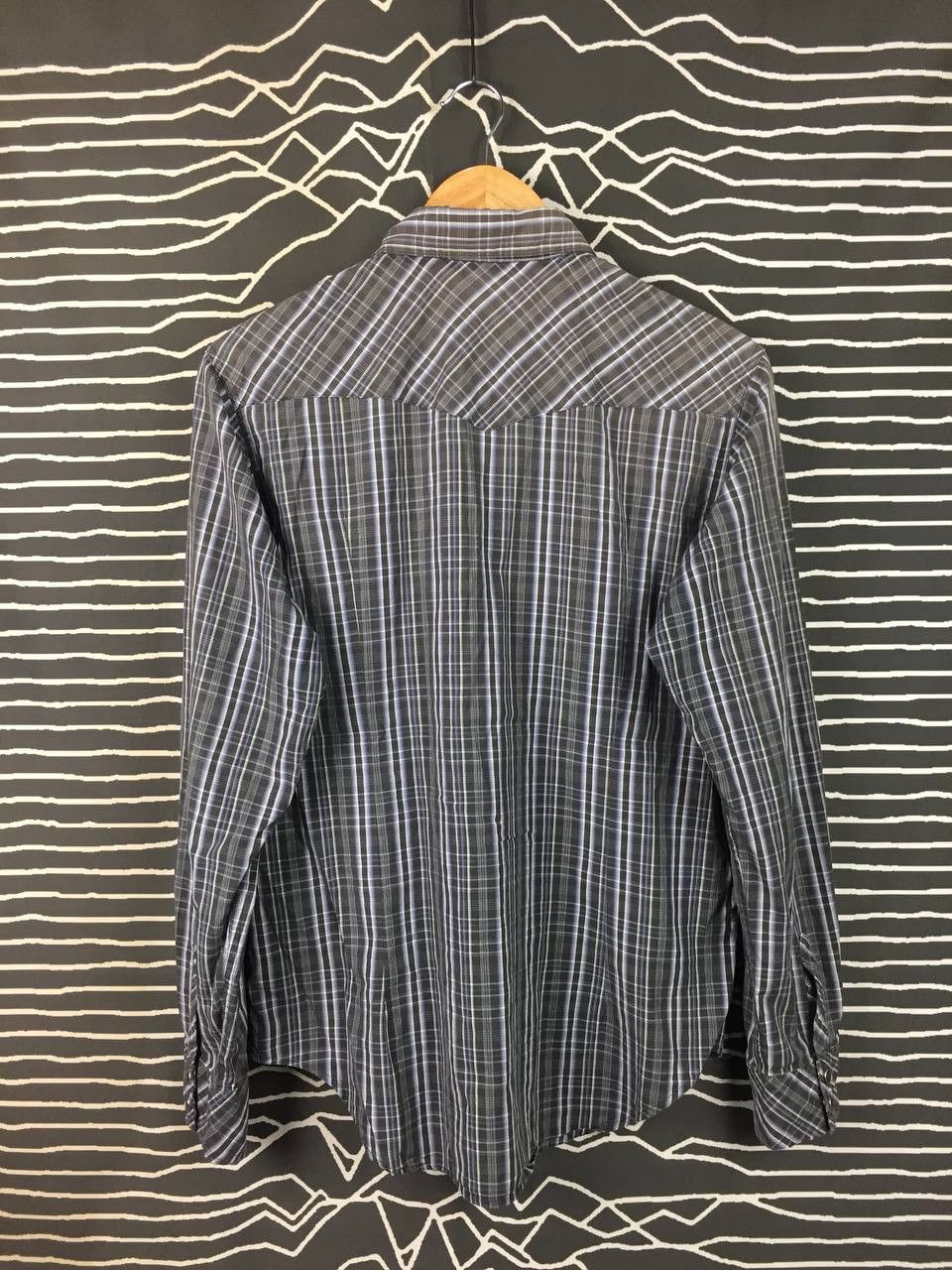 United Arrows Blue Label United Arrows Plaid Pearl Snap Western Shirt Size US M / EU 48-50 / 2 - 6 Thumbnail