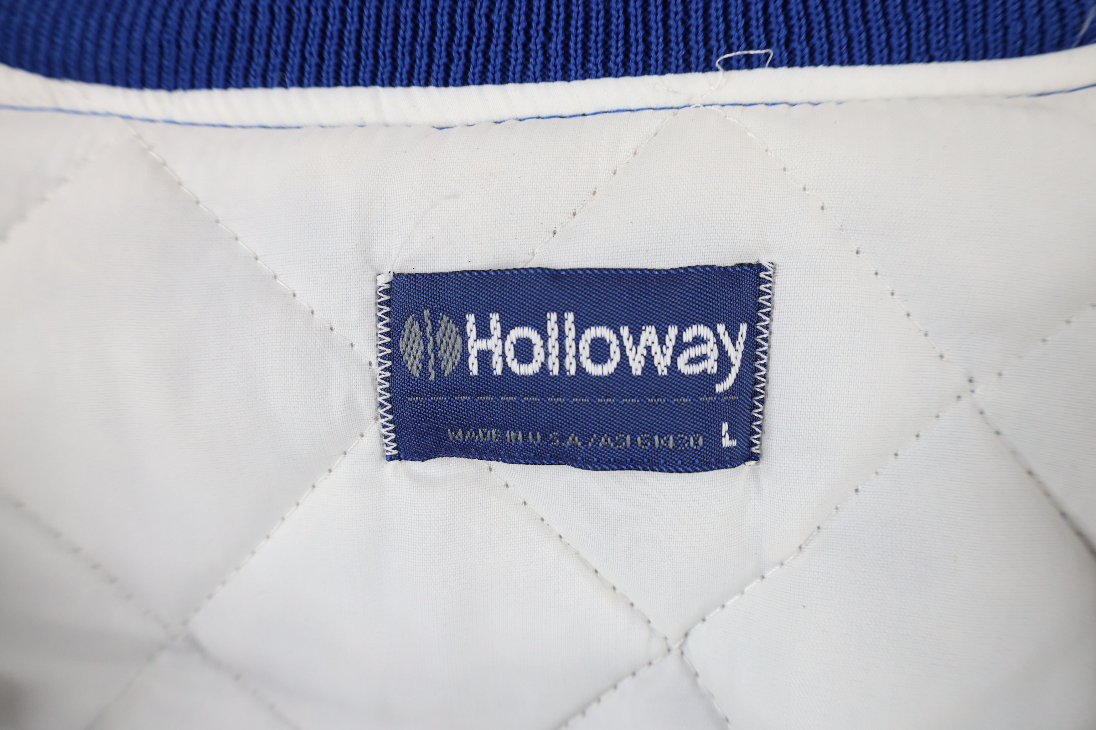 Vintage Vintage 80s 90s Trucking Quilted Satin Bomber Jacket USA Size US L / EU 52-54 / 3 - 11 Thumbnail