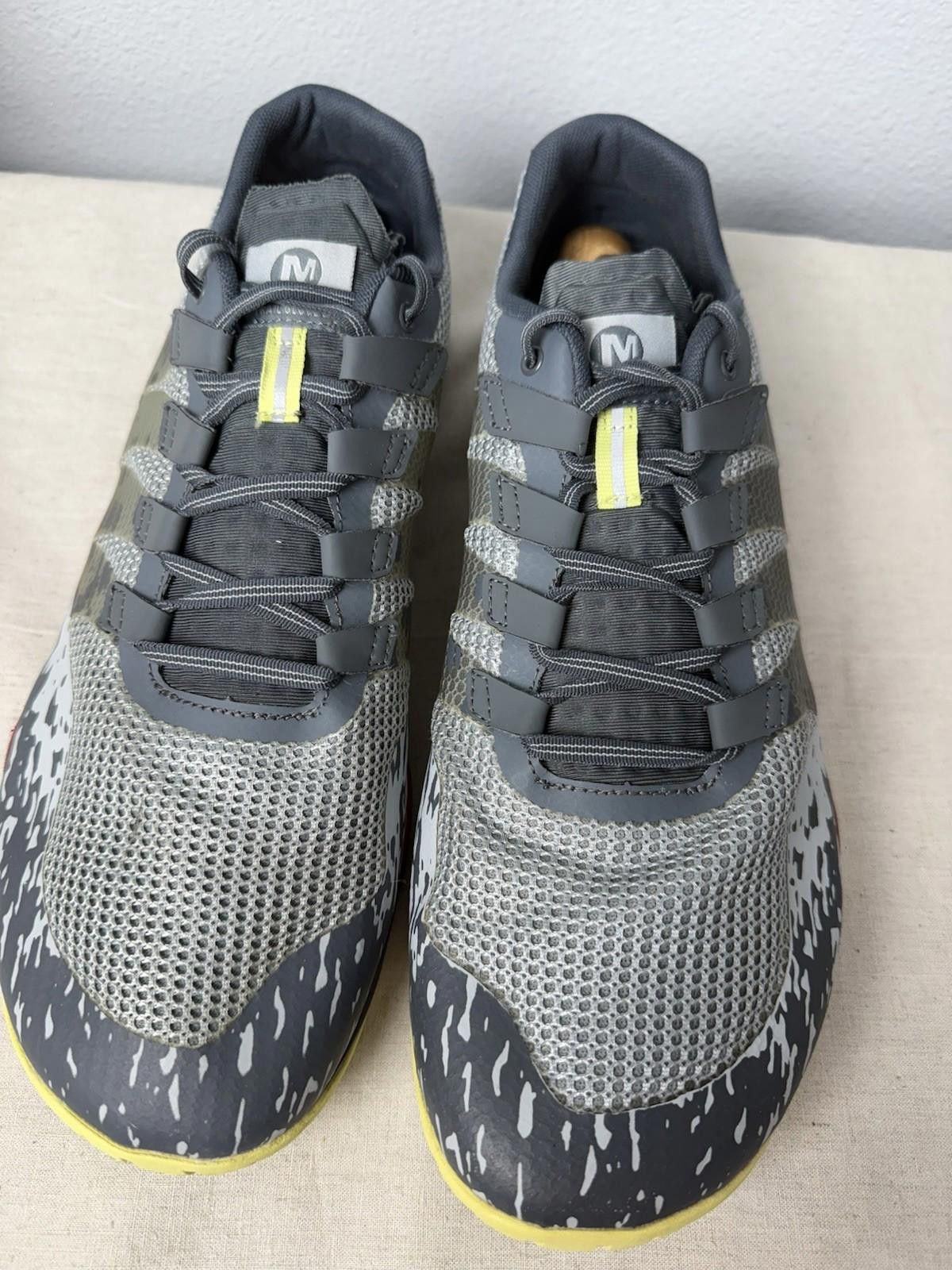 Merrell Merrell Trail Glove 5 Men's Size 14 Running Shoes Gray Size US 14 / EU 47 - 3 Thumbnail