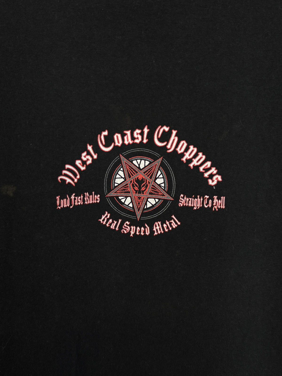 Vintage West Coast Choppers T-Shirt Biker Motorcycle Tee Vintage XL Size US XL / EU 56 / 4 - 7 Thumbnail