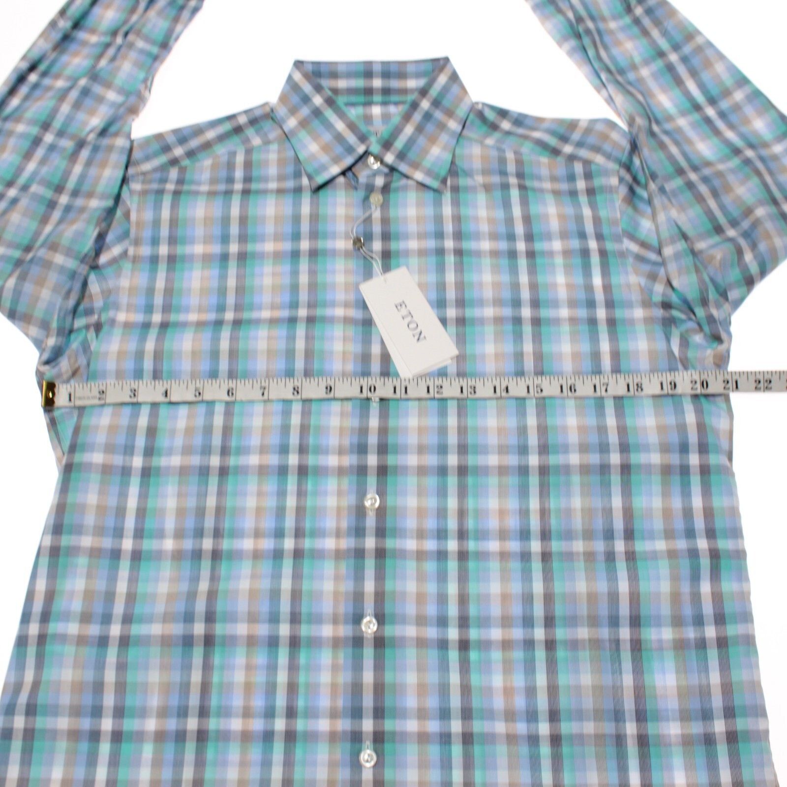 Eton Eton New with tags Shirt Size M US In Blue Size US M / EU 48-50 / 2 - 4 Thumbnail