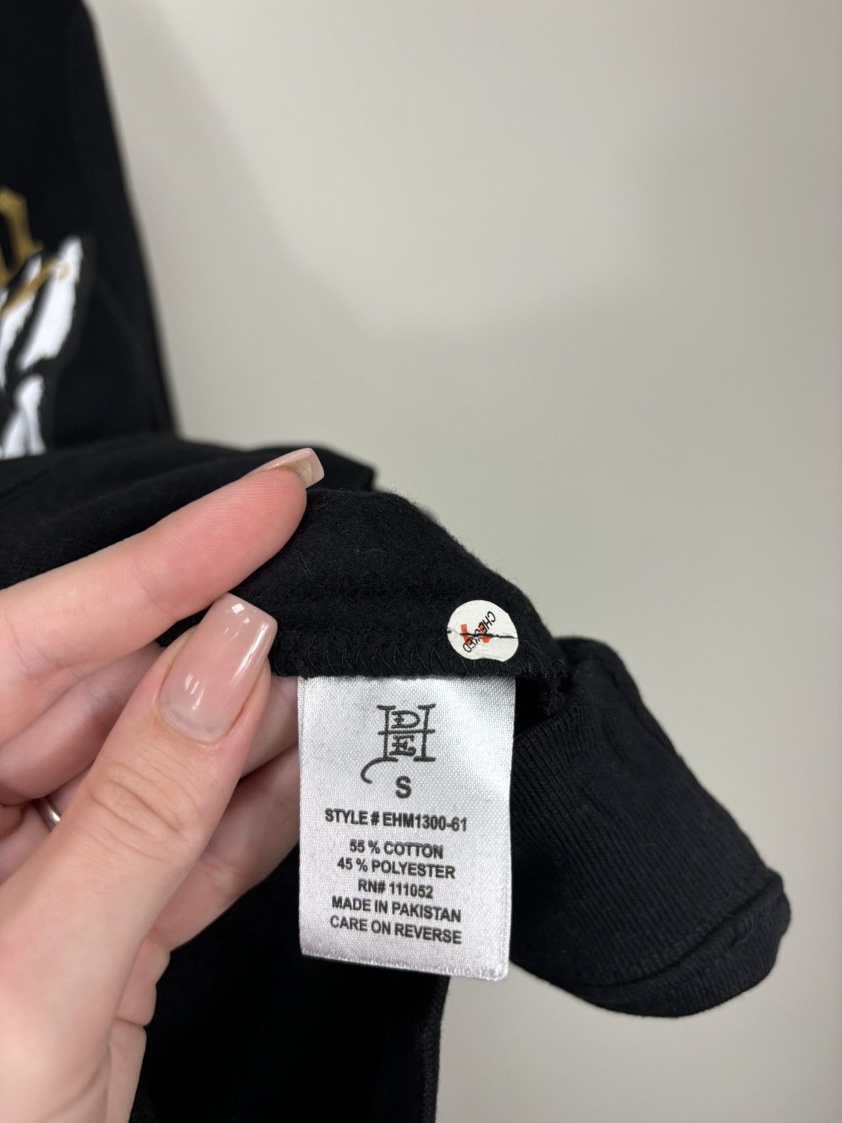 Christian Audigier Ed Hardy Big Snake Logo Y2K Hype NEW Black Hoodie Size US S / EU 44-46 / 1 - 16 Thumbnail