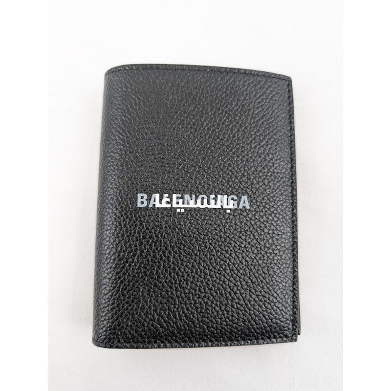 Balenciaga o1rshd1 Size: OS / Case Vertical Bifolded Wallet Black/White Size ONE SIZE - 2 Thumbnail