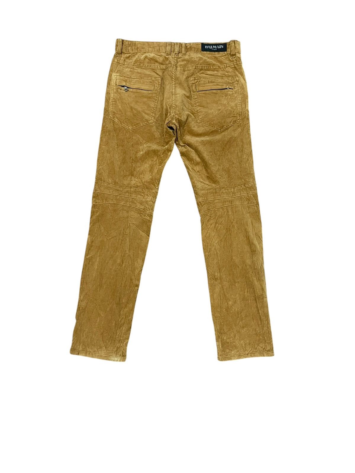 Balmain Balmain Velvet Corduroy Destroyed Pants Size US 33 - 2 Thumbnail