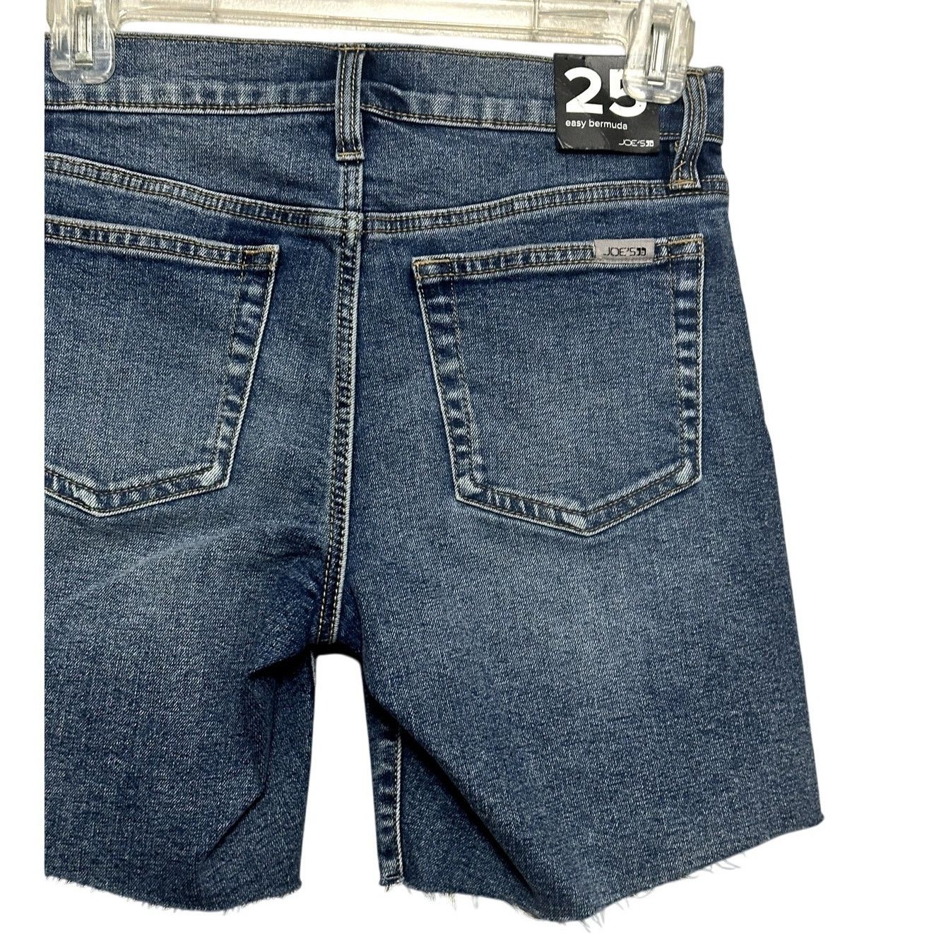 Joe's Joe's Easy Bermuda Jeans Shorts Jorts Blue Women's 25 NWT Size 25" / US 0 / IT 36 - 7 Thumbnail