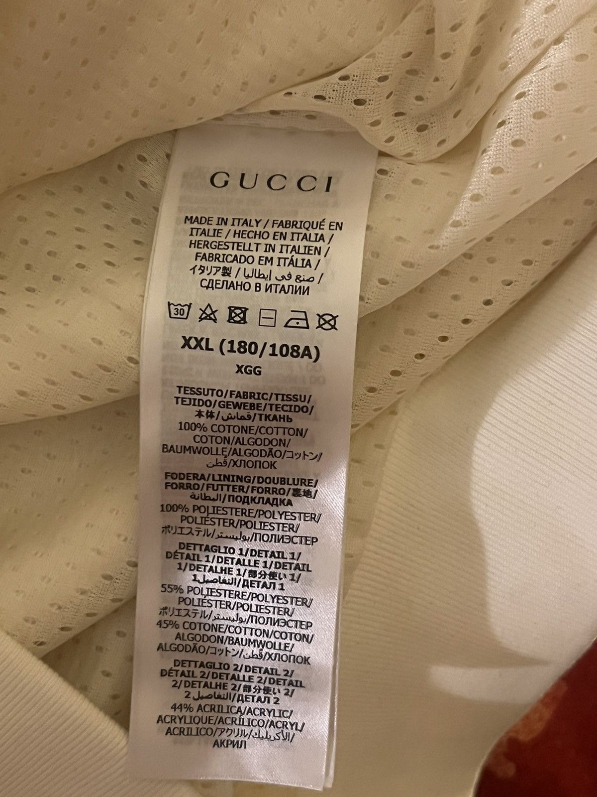 Gucci Gucci Web Stripe Trim Track Zip Up Jacket XXL!! Brand New!! Size US XXL / EU 58 / 5 - 9 Thumbnail