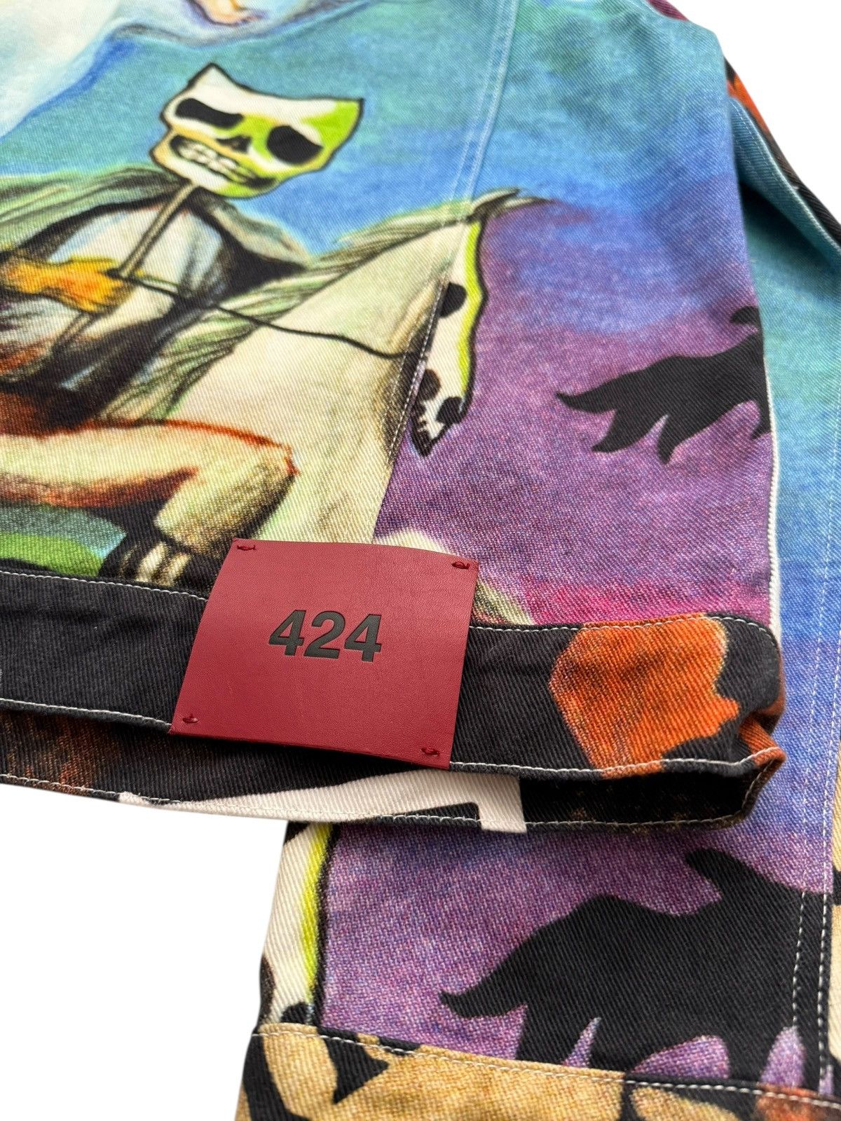424 Sample Behold A Pale Horse Zip Arm Trucker Size US L / EU 52-54 / 3 - 9 Thumbnail