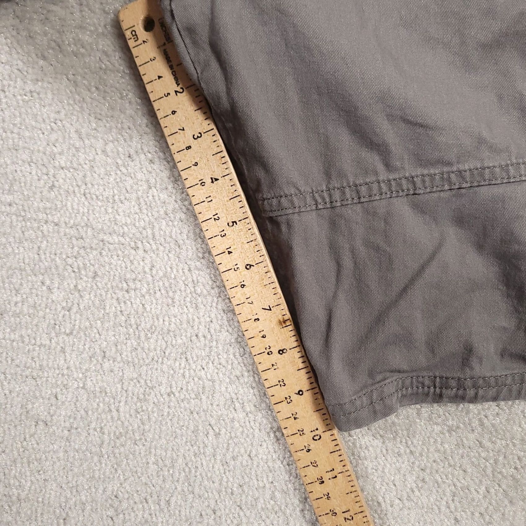 Wrangler Wrangler Cargo Shorts Mens 38x10 Gray Utility Outdoors Stretch Size US 38 / EU 54 - 5 Thumbnail
